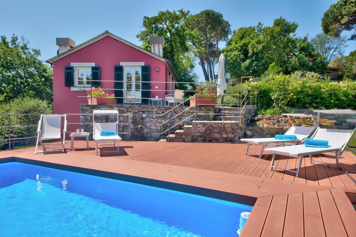I Giardini Di Camogli - Villa Sarvia, Garden&Pool Ngoại thất bức ảnh